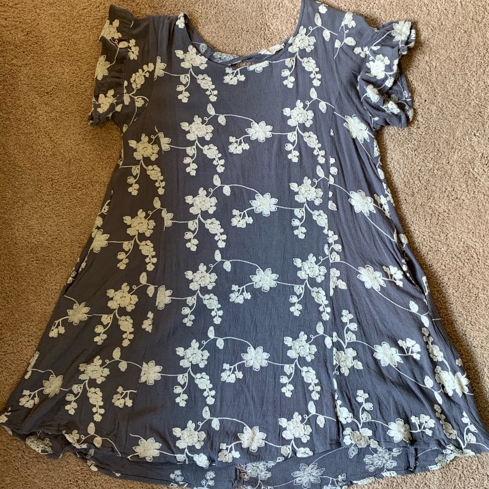 Altar’d State Embroidered Mini Dress